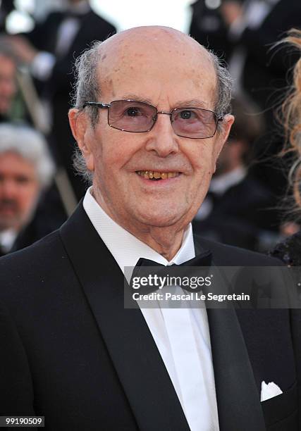 Director Manoel de Oliveira attends the 'On Tour' Premiere at the Palais des Festivals during the 63rd Annual Cannes Film Festival on May 13, 2010 in...