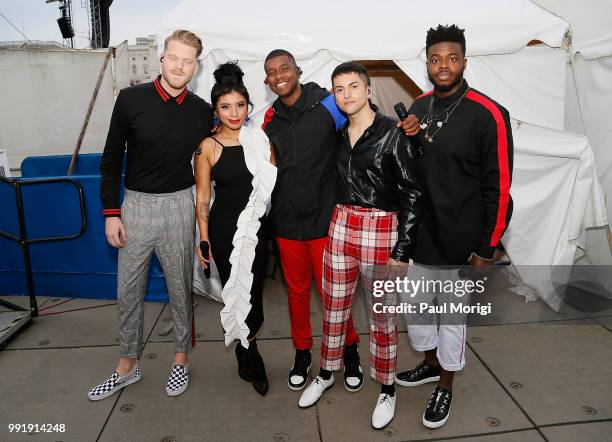 Three-time Grammy Award-winning and multi-platinum selling artist Pentatonix Scott Hoying, Kirstin Maldonado, Matt Sallee, Mitch Grassi and Kevin...