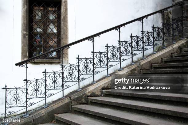 327 Wrought Iron Stair Railings Stock Photos, High-Res Pictures, and ...