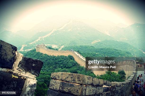 muraglia cinese / chinese wall - cinese stockfoto's en -beelden