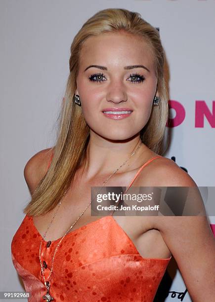 Actress Amanda Michalka arrives at NYLON Magazine's May Issue Young Hollywood Launch Party at The Roosevelt Hotel on May 12, 2010 in Hollywood,...