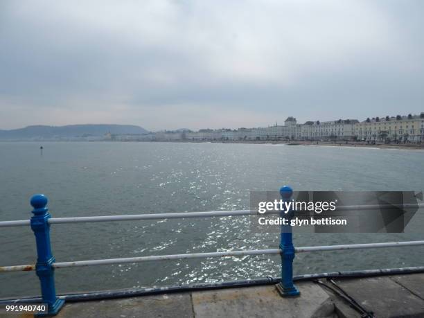 llandudno pier - llandudno stock-fotos und bilder