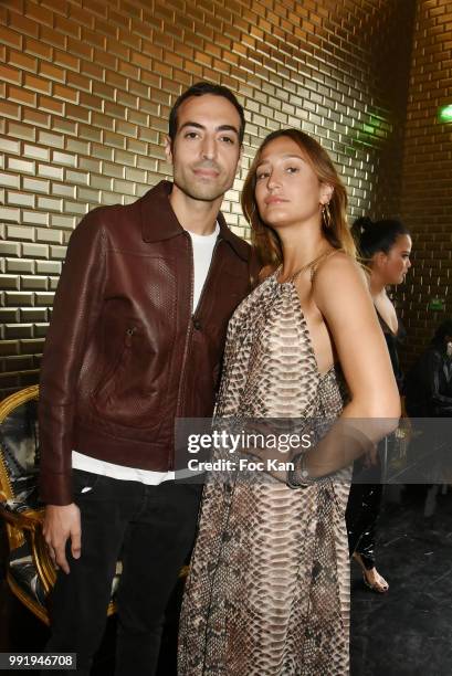 Mohammed Al Turki and his guest attend the Jean-Paul Gaultier Haute Couture Fall Winter 2018/2019 show as part of Paris Fashion Week on July 4, 2018...