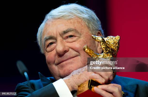 February 2013, Berlin, Germany: The french director Claude Lanzmann the awarding of the golden bear. Lanzmann has passed away at the age of 92, as...