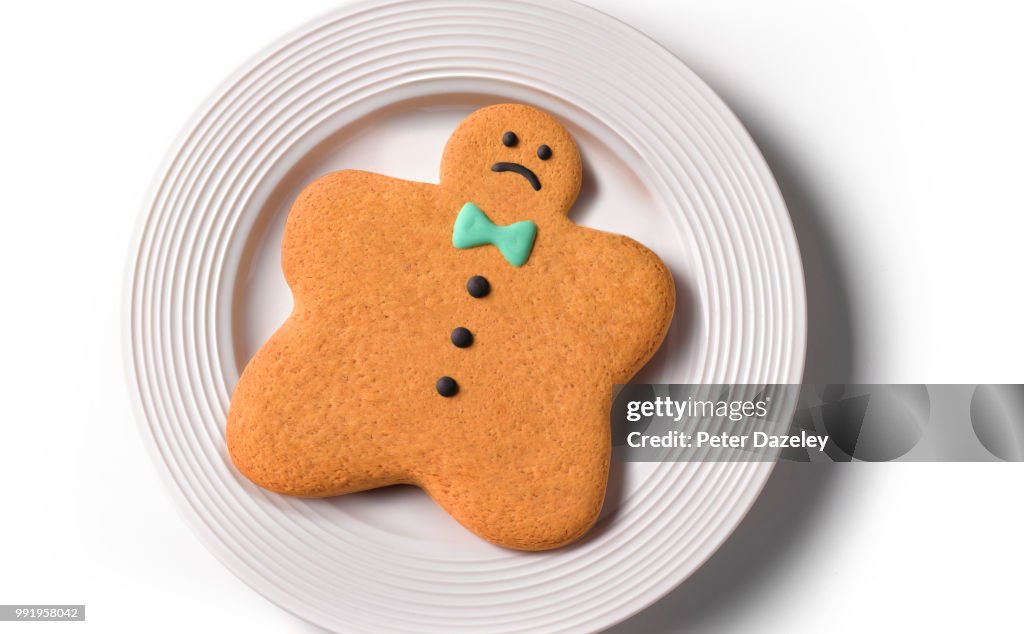 Obese Gingerbread man/woman
