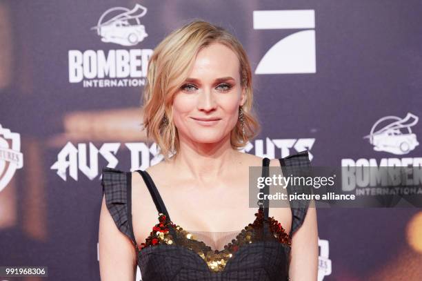 The Hollywood actress Diane Kruger arrives at the premiere of the movie 'Aus dem Nichts' at the Cinemaxx in Hamburg, Germany, 21 November 2017. The...