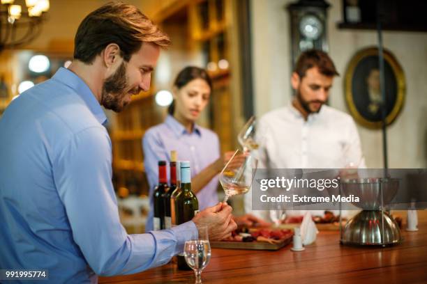 wine tourism and degustation - taste test stock pictures, royalty-free photos & images