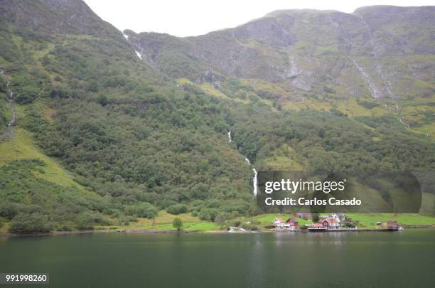 naeroyfjord - casado stock pictures, royalty-free photos & images