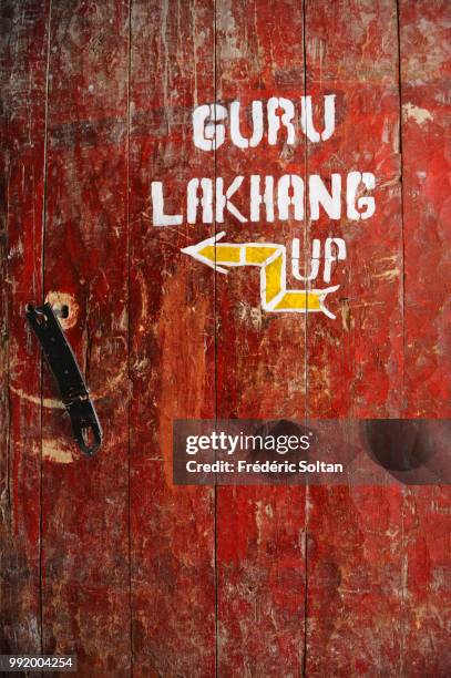 Hemis Tibetan Buddhist Monastery in Ladakh, Jammu and Kashmir on July 12 India.