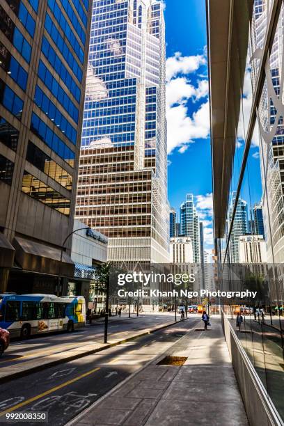 montréal downtown, quebec province, canada - khanh ngo bildbanksfoton och bilder