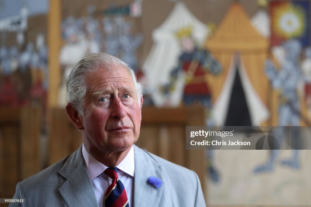 The Prince Of Wales And Duchess Of Cornwall Visit Wales