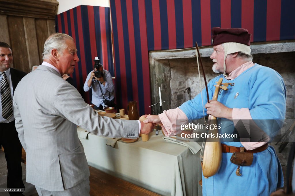 The Prince Of Wales And Duchess Of Cornwall Visit Wales