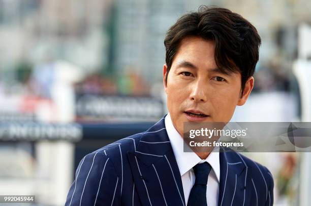 Actor Jung Woo-Sung attends Global Champions Tour of Monaco at Port de Hercule on June 30, 2018 in Monte-Carlo, Monaco.