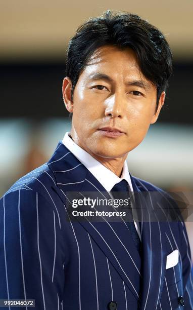 Actor Jung Woo-Sung attends Global Champions Tour of Monaco at Port de Hercule on June 30, 2018 in Monte-Carlo, Monaco.