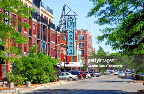 fargo, dakota del norte - fargo dakota del norte fotografías e imágenes de stock