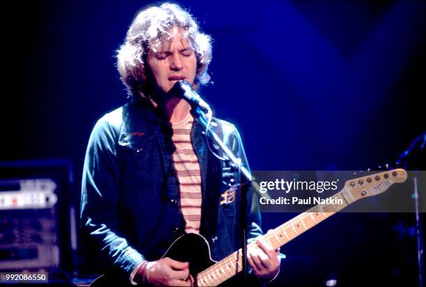 Eddie Vedder of Pearl Jam performs at the House of Blues in Chicago, Illinois, November 15, 1999.