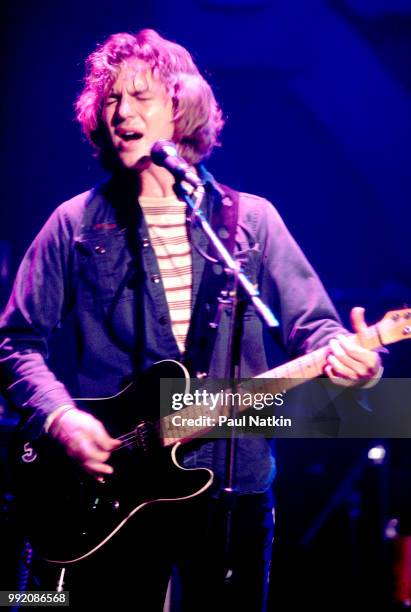 Eddie Vedder of Pearl Jam performs at the House of Blues in Chicago, Illinois, November 15, 1999.