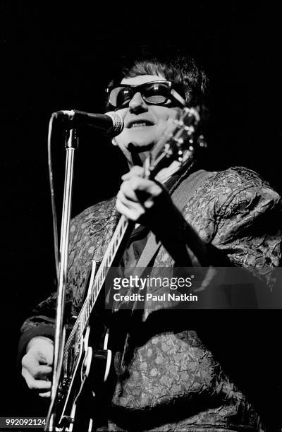 Roy Orbison at the Chicago Theater in Chicago, Illinois, June 25, 1987.