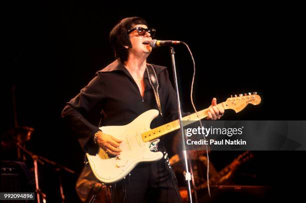 Roy Orbison at the Park West in Chicago, Illinois, August 22, 1980.