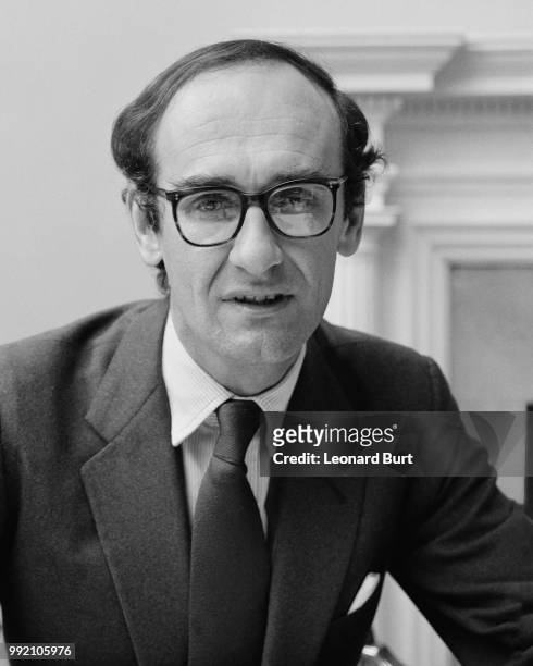 British Conservative politician John Nott after his appointment as Minister of State to the Treasury, 10th April 1972.