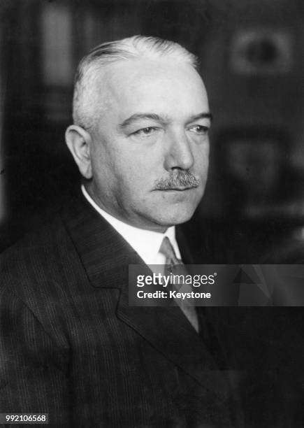 German diplomat Konstantin von Neurath , the Reich Minister of Foreign Affairs, 30th January 1933.