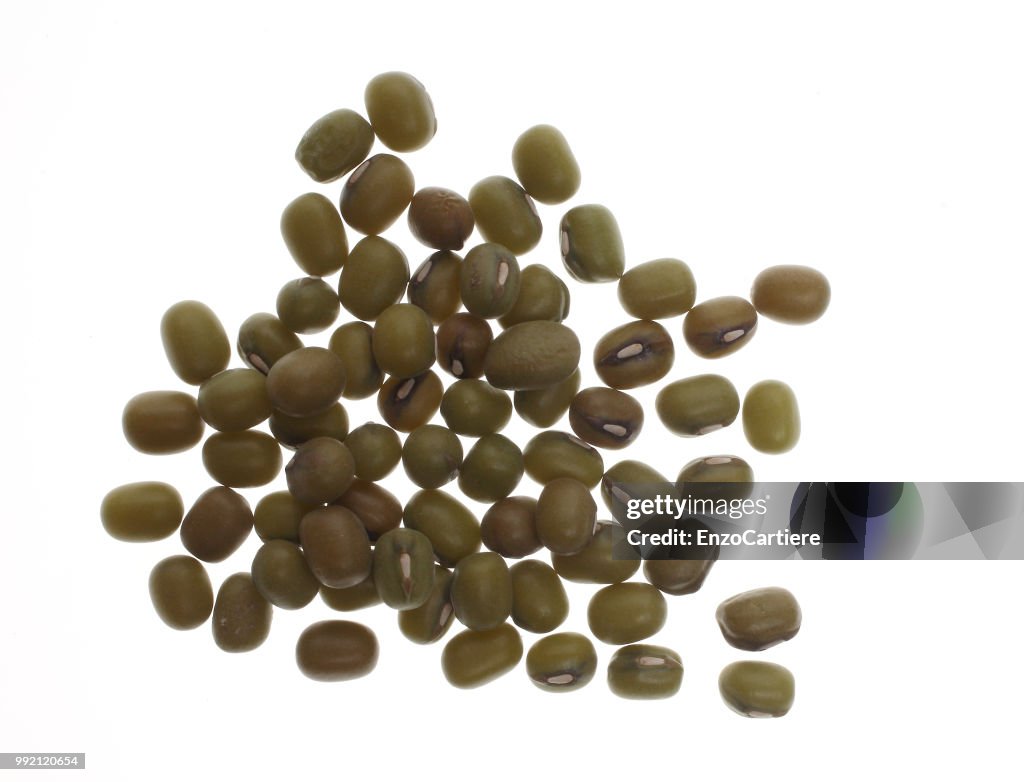 Mung bean, Vigna radiata, also Jerusalem bean, mung dal