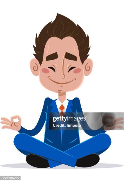 Vector Innerpeace Meditating For Inner Peace High-Res Vector Graphic - Getty Images