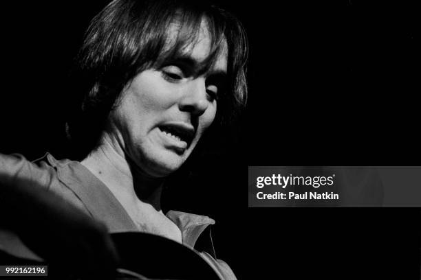 Musician Ronnie Montrose performs on stage at the Aragon Ballroom in Chicago, Illinois, March 4, 1978.