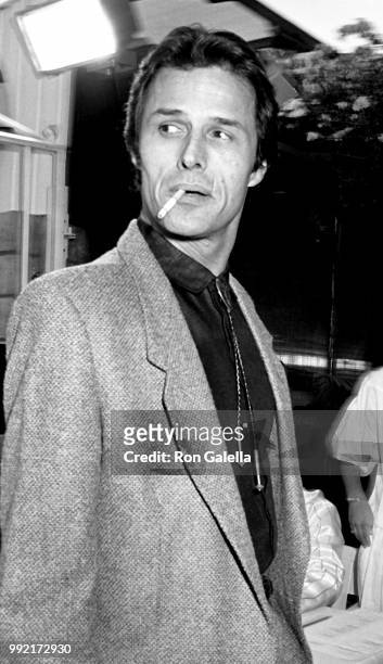 Michael Nader attends Dynasty Wrap Party on April 8, 1984 at the Beverly Hills Hotel in Beverly Hills, California.