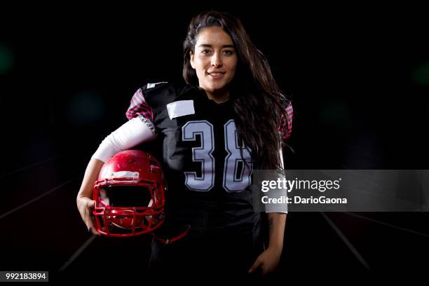American football woman
