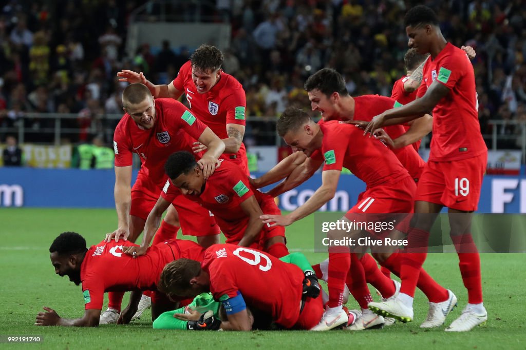 Colombia v England: Round of 16 - 2018 FIFA World Cup Russia