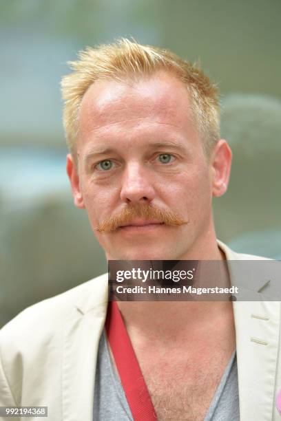 Actor Johannes Zirner attends the FFF reception during the Munich Film Festival 2018 at Praterinsel on July 5, 2018 in Munich, Germany.