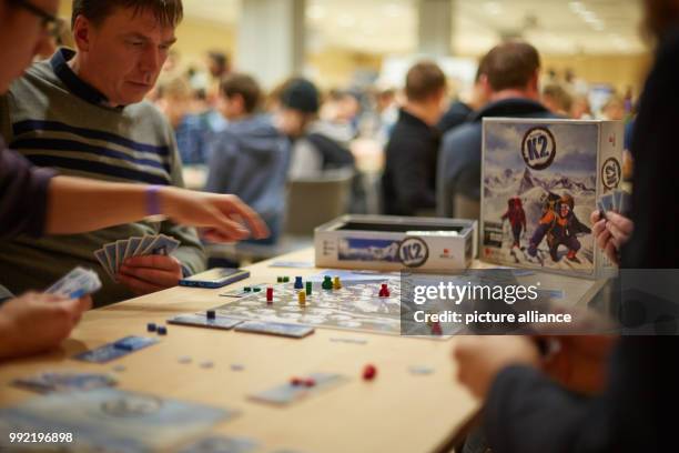 Ready, set, throw the dice - board game enthusiasts from the Baltic States have gathered in Riga, Latvia, 25 November 2017. More than 130 "The...