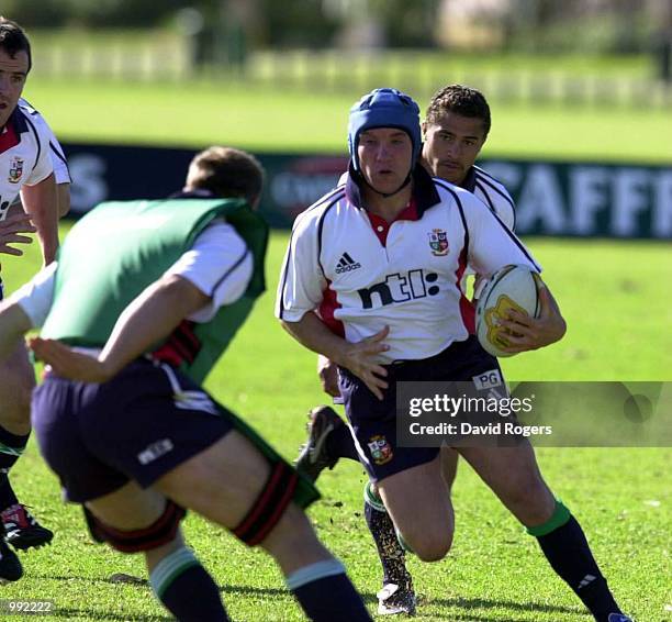 Phil Greening in action during the British Lions training session in Perth, Australia. +++Digital Image+++ Mandatory Credit: David Rogers/ALLSPORT