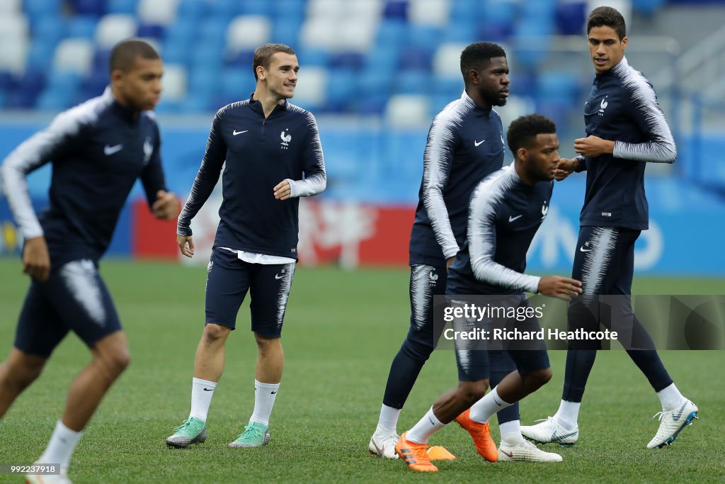 France Training and Press Conference - 2018 FIFA World Cup Russia