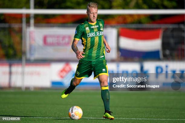 Lex Immers of ADO Den Haag during the match between Laakkwartier v ADO Den Haag at the Sportpark Laakkwartier on July 4, 2018 in Den Haag Netherlands