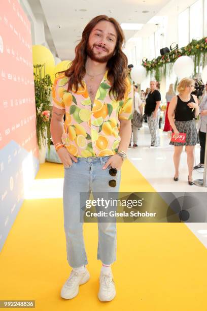 Riccardo Simonetti attends The Fashion Hub during the Berlin Fashion Week Spring/Summer 2019 at Ellington Hotel on July 5, 2018 in Berlin, Germany.