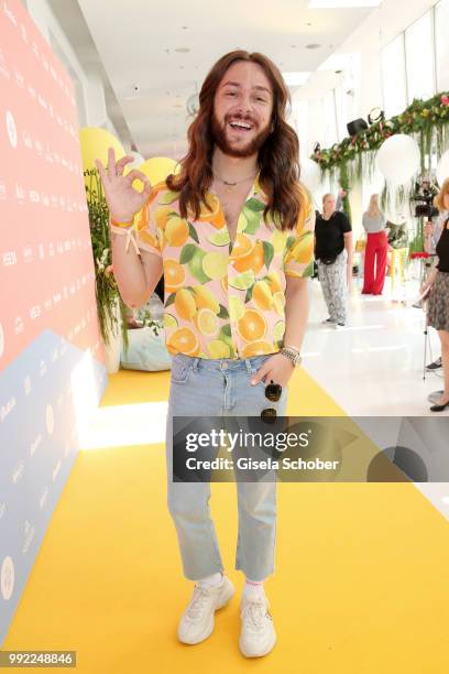 Riccardo Simonetti attends The Fashion Hub during the Berlin Fashion Week Spring/Summer 2019 at Ellington Hotel on July 5, 2018 in Berlin, Germany.