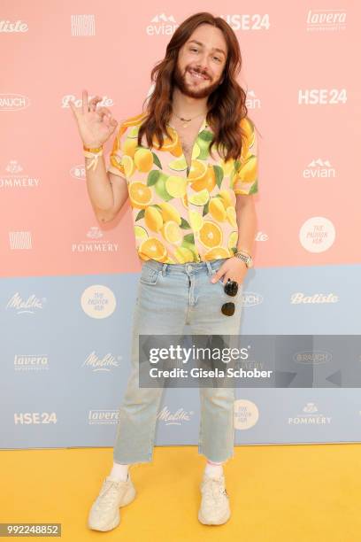 Riccardo Simonetti attends The Fashion Hub during the Berlin Fashion Week Spring/Summer 2019 at Ellington Hotel on July 5, 2018 in Berlin, Germany.