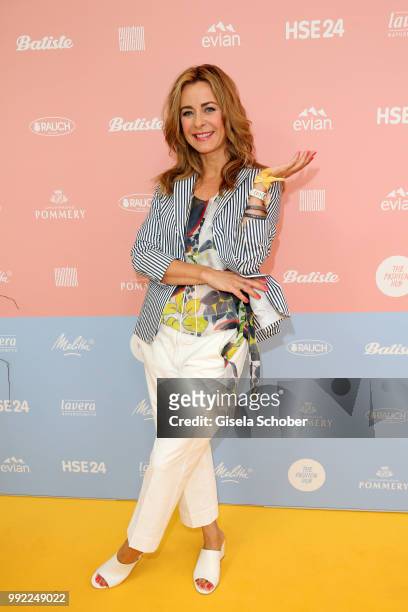 Bettina Cramer attends The Fashion Hub during the Berlin Fashion Week Spring/Summer 2019 at Ellington Hotel on July 5, 2018 in Berlin, Germany.
