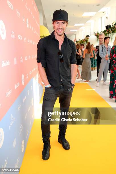 Thomas Hayo attends The Fashion Hub during the Berlin Fashion Week Spring/Summer 2019 at Ellington Hotel on July 5, 2018 in Berlin, Germany.