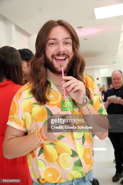 Riccardo Simonetti attends The Fashion Hub during the Berlin Fashion Week Spring/Summer 2019 at Ellington Hotel on July 5, 2018 in Berlin, Germany.