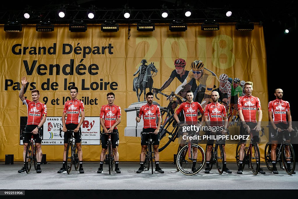 CYCLING-FRA-TDF2018-TEAM-PRESENTATION