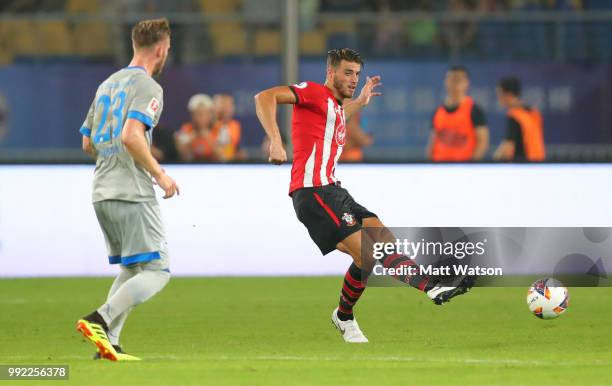 Wesley Hoedt of Southampton during the pre season 2018 Clubs Super Cup match between Southampton FC and FC Schalke, at Kunshan Sports Center on July...