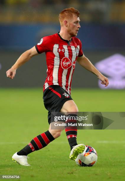 Harrison Reed during the pre season 2018 Clubs Super Cup match between Southampton FC and FC Schalke, at Kunshan Sports Center on July 5, 2018 in...