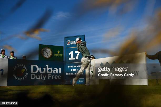 Donegal , Ireland - 5 July 2018; Rory McIlroy of Northern Ireland on the 17th tee box during the Day One of the Irish Open Golf Championship at...