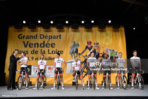 Bauke Mollema of The Netherlands / Julien Bernard of France / Koen De Kort of The Netherlands / John Degenkolb of Germany / Michael Gogl of Austria /...