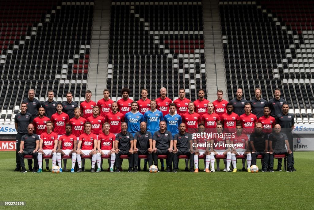 Dutch Eredivisie"Photocall AZ Alkmaar"