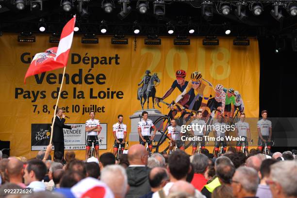 Bauke Mollema of The Netherlands / Julien Bernard of France / Koen De Kort of The Netherlands / John Degenkolb of Germany / Michael Gogl of Austria /...