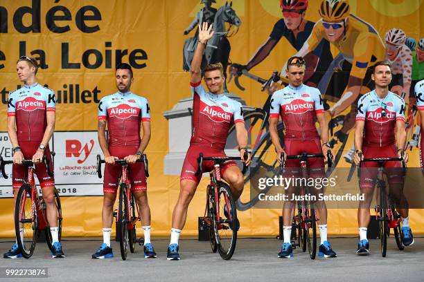 Ian Boswell of The United States / Robert Kiserlovksi of Croatia / Marcel Kittel of Germany / Pavel Kochetkov of Rusia / Tony Martin of Germany /...